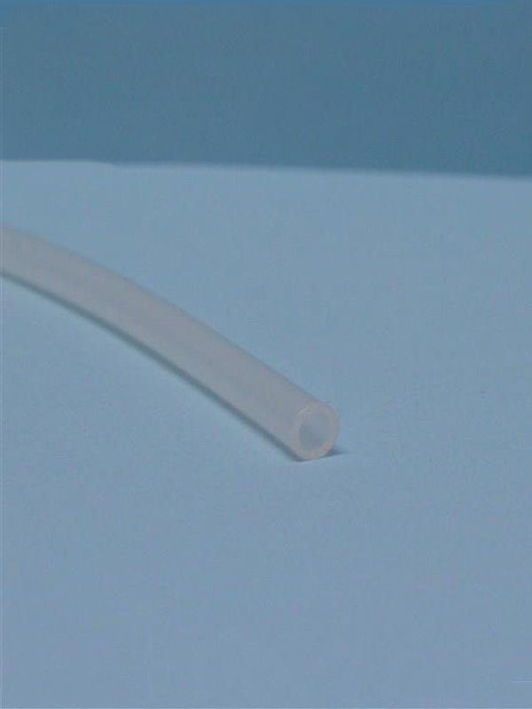 clear polyethylene tubing piece