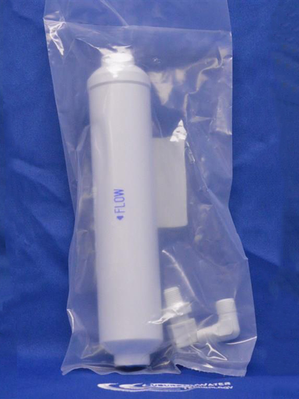 White eco-water ERO-392 Post Filter in a transparent bag